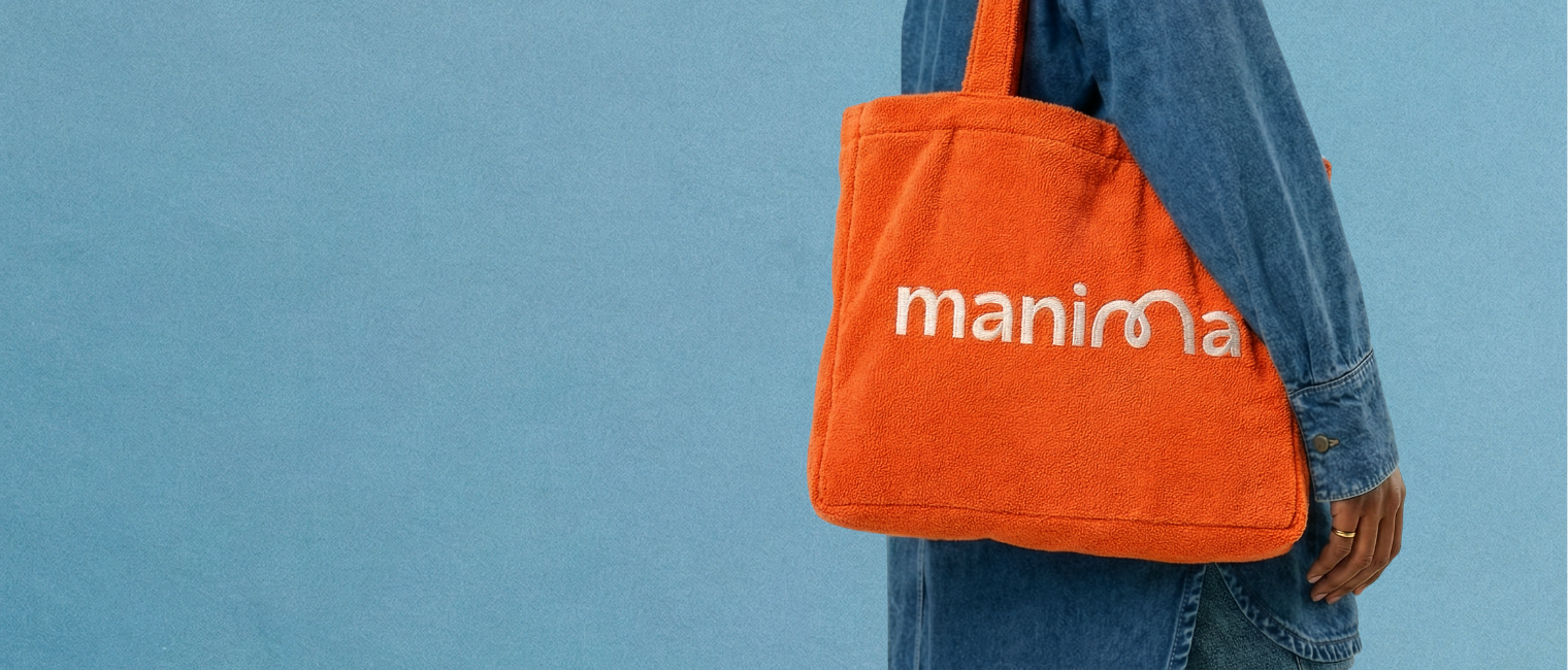 sac orange sur femme